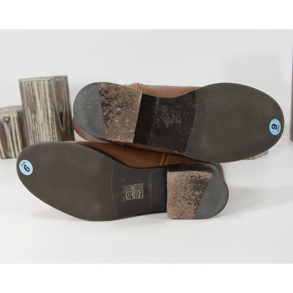 Tory Burch Rustic Brown Jolie Riding Boots 6 - Picture 7 of 7